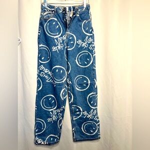 Smiley x H&M Denim Jeans Size 4